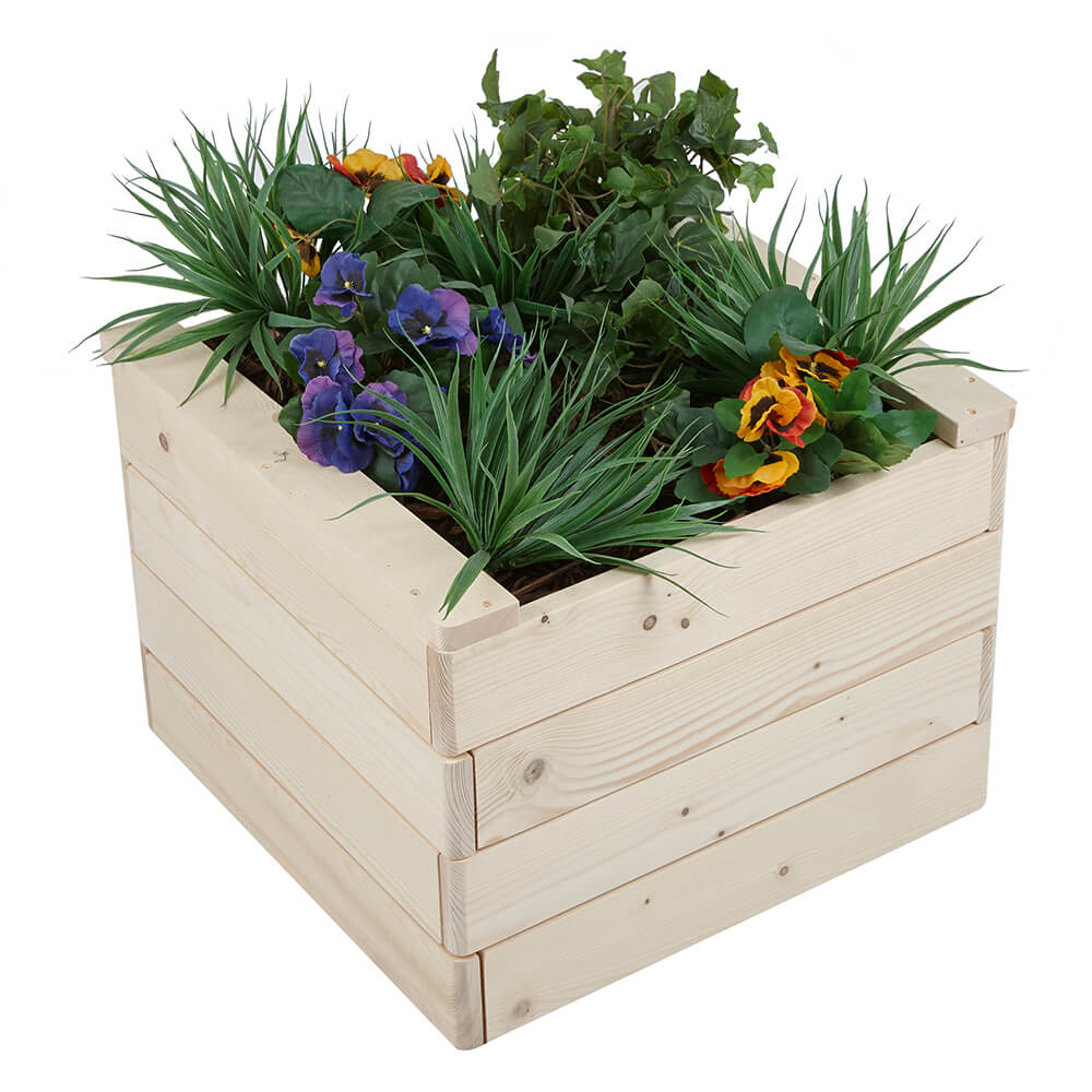 Wooden Planter Box - Square